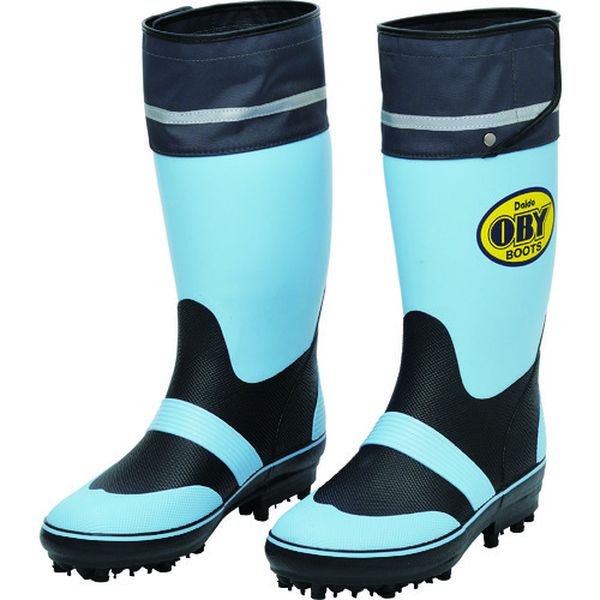 【メーカー在庫あり】 71B240CM 大同石油(株) 大同石油 オビーブーツNS 24.0cm ブルー 71B-240CM JP店