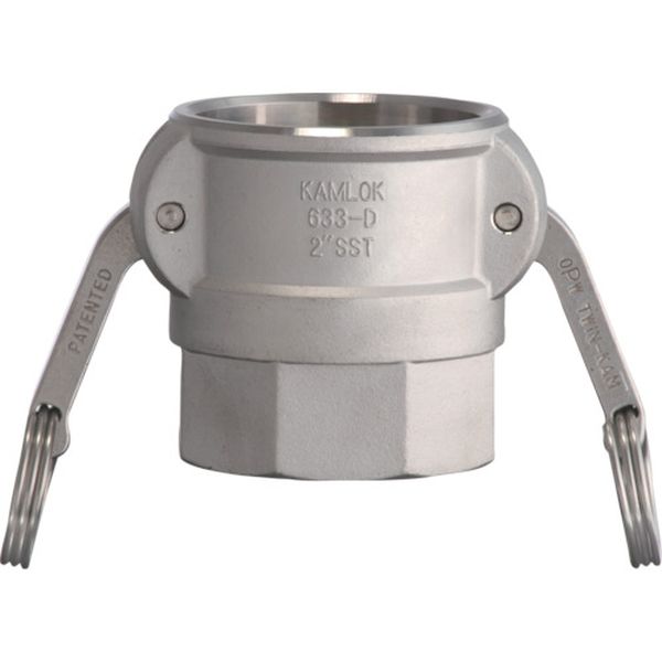 【メーカー在庫あり】 633DB2SST カムロック カプラー メネジ ステンレス 2インチ SST 633-DB JP店