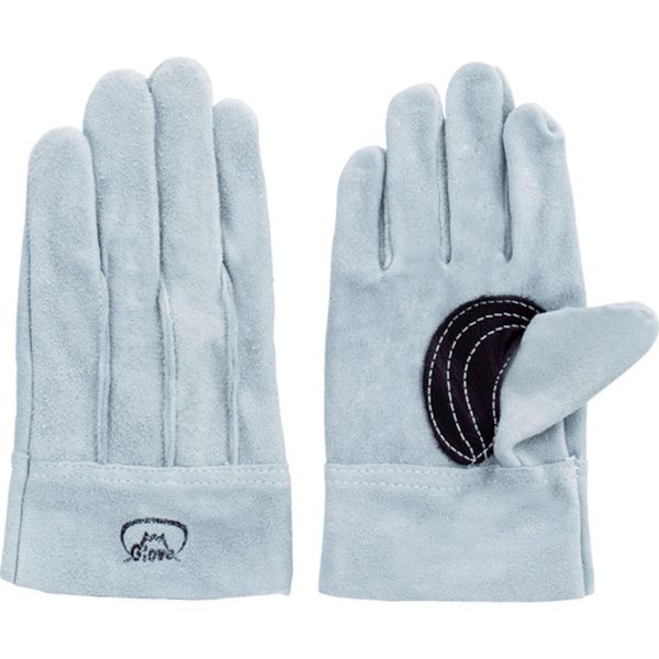 【メーカー在庫あり】 富士グローブ(株) 富士グローブ 牛床革背縫手袋(袖なしタイプ) No.6黒当 L 1623 JP店