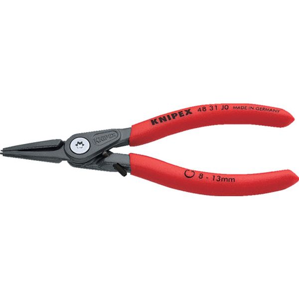【メーカー在庫あり】 4831J0 KNIPEX社 KNIPEX 8 -13mm 穴用スナップリングプライ...