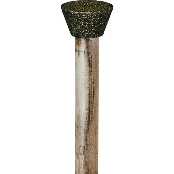 【メーカー在庫あり】 (株)ナカニシ ナカニシ 電着ダイヤモンドバー 逆テーパー型 φ13×7×軸φ6 ＃120 70° 13371 JP店(4.0)