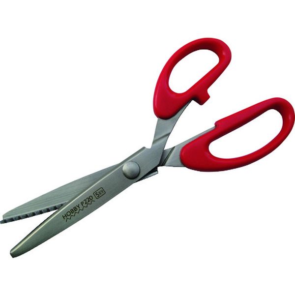 【メーカー在庫あり】 36631 クロバー(株) クロバー ホビーピンキングはさみ ギザ刃5mm22cm 36-631 JP店