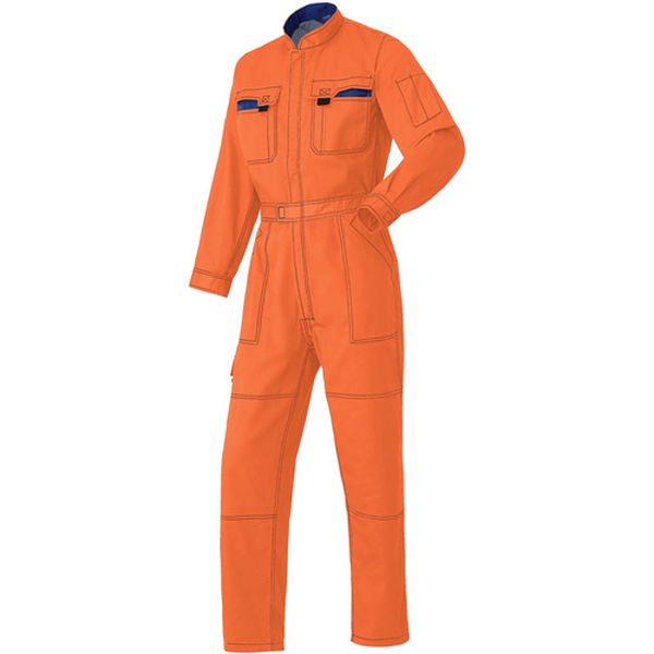 ・腰部のジャバラ加工が、ユニフォームの引きつりを防ぎます。・膝部に耐久性を増すために二重に生地を使用しています。・右側サイドにはカーゴポケット付きです。・配色使いです。・自動車などの整備。・作業全般に。・色：オレンジ・サイズ：M・身長(cm)：162〜167・胸囲(cm)：112・ウエスト(cm)：94・肩幅(cm)：46.5・股下(cm)：73・袖丈(cm)：56.5・適合身長(cm)：162〜167・前開き部分ファスナー式・帯電防止素材・腰帯脇ゴム仕様・カーゴポケット付き・ポリエステル65%、綿35%・質量は「LL」の参考値です。・生産国 中国・JANコード 4560105051148・質量 800g・コード：824-6051 ・品目：40000003M40000-OR-M楽天 JP店