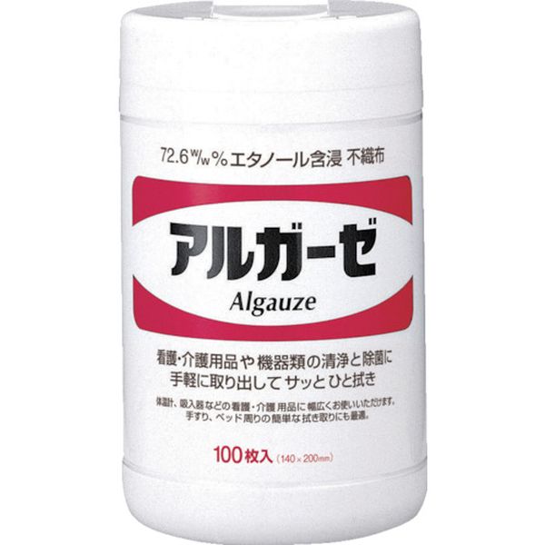 【メーカー在庫あり】 サラヤ(株) サラヤ エタノール含浸不織布ガーゼ アルガーゼ 100枚入 42377 JP店