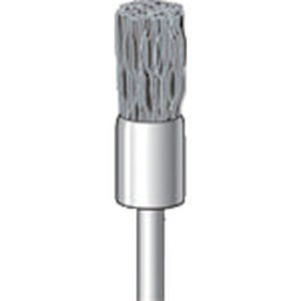 【メーカー在庫あり】 (株)ナカニシ ナカニシ ダイヤ入りナイロンブラシ エンド型 φ8×12×軸φ3 線φ0.25 ＃600 51058 JP店