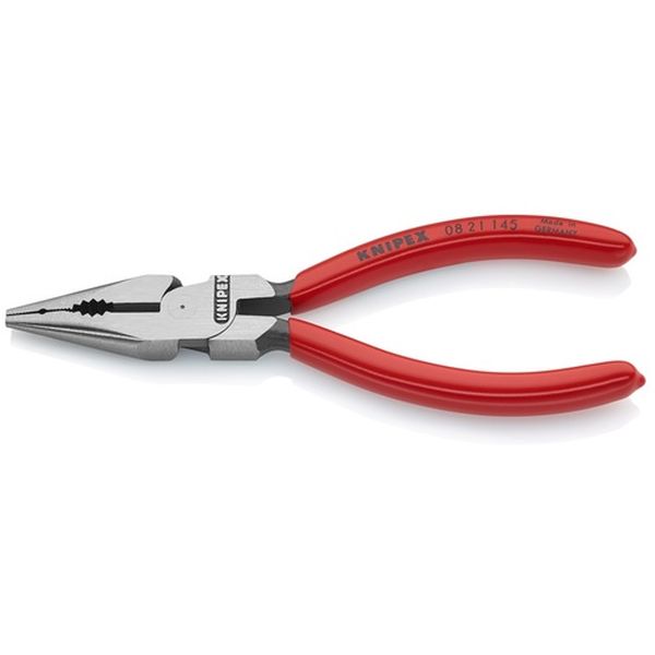 【メーカー在庫あり】 KNIPEX社 KNIPEX ニードルノーズペンチ 145mm プラスチックハンドル 0821145 JP店