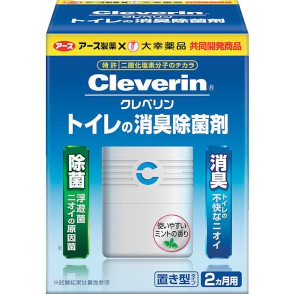 【メーカー在庫あり】 アース製薬(株) アース クレベリン トイレの消臭除菌剤 638915 JP店