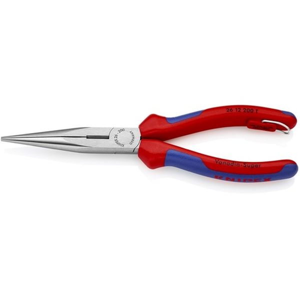 【メーカー在庫あり】 2612200TBK KNIPEX社 KNIPEX ロングラジオペンチ 落下防止 200mm 2612-200TBK JP店