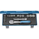 【メーカー在庫あり】 GEDORE社 GEDORE ソケットレンチセット 3/8 モデル:D30JMU‐10 2682893 JP店