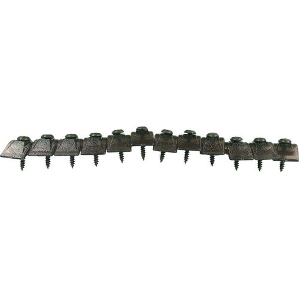 樂天商城 - 【メーカー在庫あり】 ショート連結波板ビス 12連×2本(24本入) 4.2×23mm ブロン 10176069 JP店