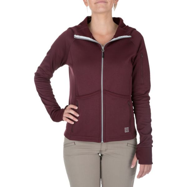 【メーカー在庫あり】 62074563M 5.11社 5.11 ホライゾンフーディー2.0 ガーネット M 62074-563-M JP店