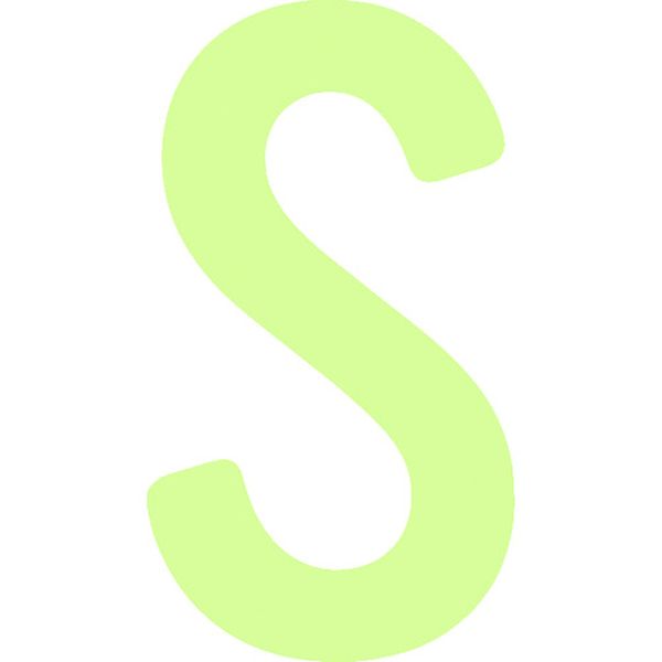 【メーカー在庫あり】 AILUMI50S (株)アイマーク IM 中輝度蓄光カッテイング文字 英字 S AILUMI50-S JP店