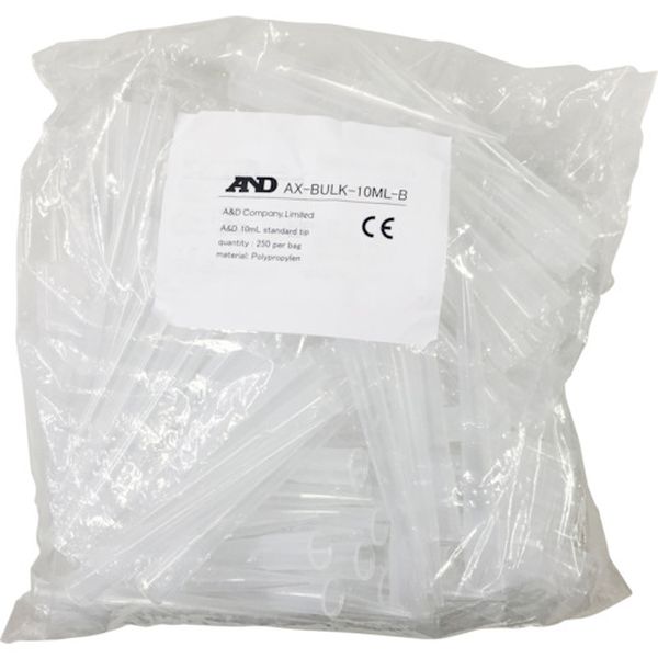 【メーカー在庫あり】 AXBULK10MLB 電動ピペット用オプション 10mLチップ (目盛り付き 200本/袋) AX-BULK-10ML-B JP店