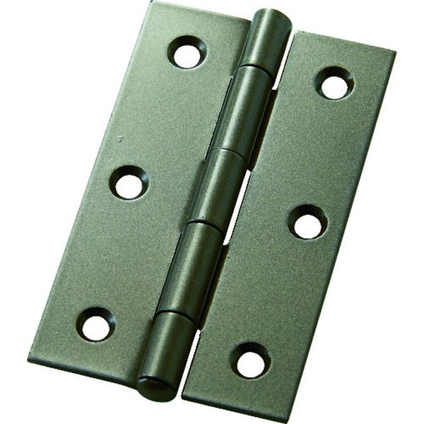 ・1袋に蝶番2枚・取付用ビスがセットになった使い切りタイプのカラー蝶番です。・全長(mm)：63.5・幅(mm)：42・厚さ(mm)：1.3・ねじ穴数：6・穴径(mm)：4.9・取付用ビス入数：12・色：ブラウン・スチール・生産国 中国・JANコード 4525796110536・質量 80g・コード：124-8638 ・品目：B11053B-11053楽天 JP店　