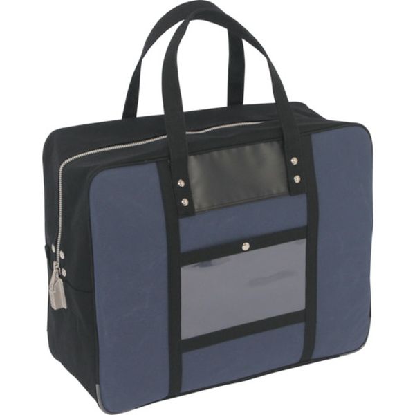 【メーカー在庫あり】 BTLLSED03 三栄産業(株) SANEI 帆布メール用ボストン(LL)SED-1錠付 紺 BTLL-SED-..
