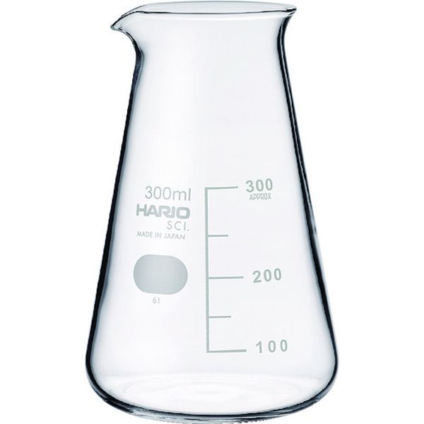【メーカー在庫あり】 CB300SCI ハリオサイエンス(株) HARIO コニカルビーカー 目安目盛付 300ml CB-300-SCI JP店