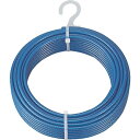 ・メッキ付ワイヤロープにPVC被覆を施した物で、耐食性、美観などを要求される場合に使われます。・油を嫌う場所、人体などに触れる場所などに使われます。・ロープ径(mm)：9(11)・長さ(m)：50・使用荷重(kg)：610・被覆外径(mm)：11・PVC被覆亜鉛メッキ付ワイヤロープの構造：6×7・炭素鋼・ロープ径の(　)の数値はPVC被覆を含めた数値です。・生産国 中国・JANコード 4989999492286・質量 15kgCWP-9S50楽天 JP店　