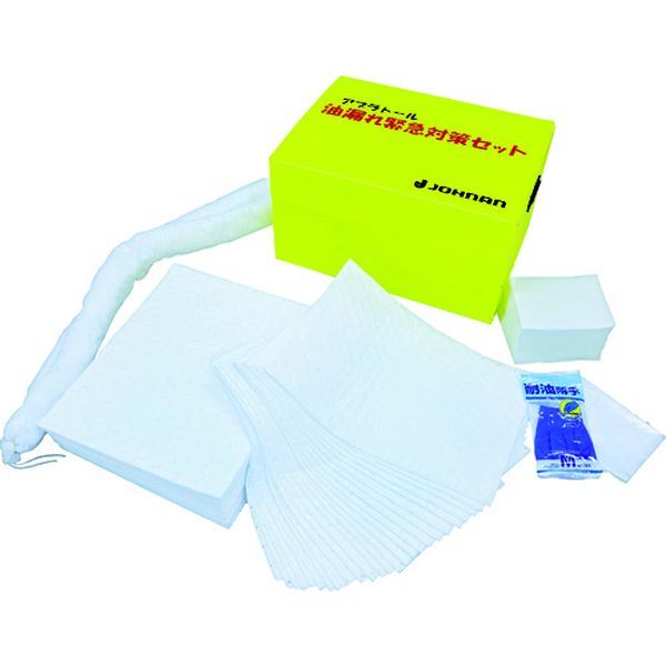 【メーカー在庫あり】 D1 JOHNAN(株) JOHNAN 吸収材キット 油吸収材 アブラトール 緊急対策セットD 油..