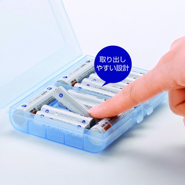 【メーカー在庫あり】 DGBT5BL サンワサプライ(株) SANWA 電池ケース(単3、単4用) DG-BT5BL JP店