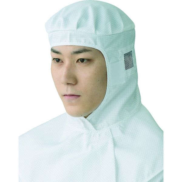 【メーカー在庫あり】 FS433C01M 東洋リントフリー(株) TriApex クリーンルーム用フード 超制電フードFS433C M 白 FS433C-01-M JP店