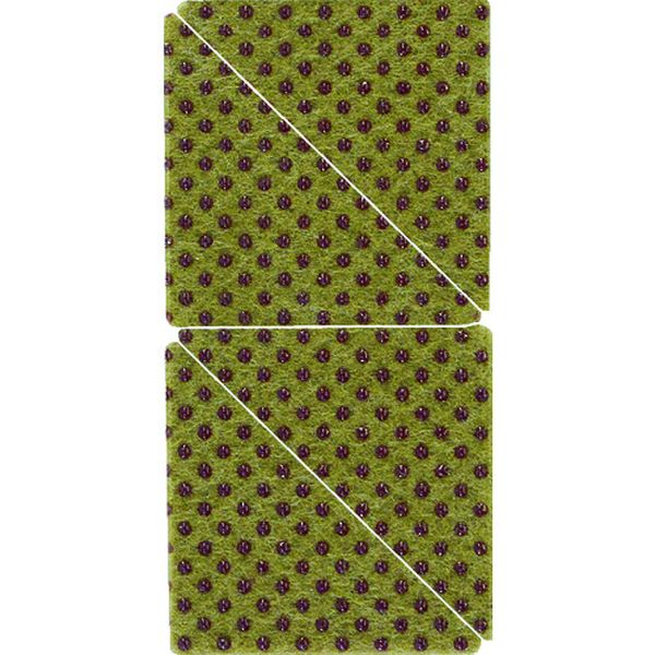 【メーカー在庫あり】 KSFD52 (株)光 光 すべり止めフェルト 三角 4p KSFD-52 JP店