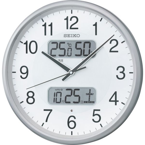 【メーカー在庫あり】 セイコークロック(株) SEIKO 電波掛時計 P枠 KX383S JP店