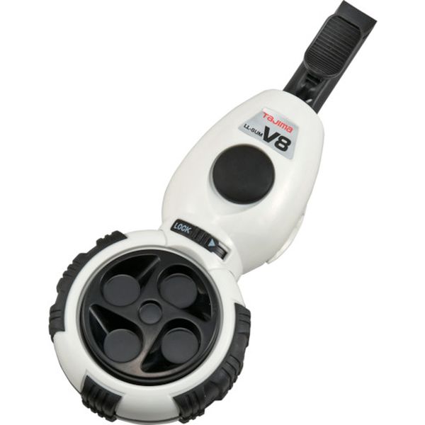 ・先端が見えやすい斜めカットです。・本体が工具なしで全開し、お手入れや糸交換が簡単にできます。・ゴムパッキンを要所に使用し、墨漏れしにくく墨汁の乾燥を防ぎ、長期使用が可能です。・糸に墨汁を均一に染み込ませることができる綿押え付です。・色：ホワイト・糸径(mm)：0.6・糸長さ(m)：20・自動巻取糸長さ(m)：8・墨タンク最大容量(ml)：15・全長(mm)：175・タイプ：自動巻・自動巻・墨タンク最大容量：15ml・付属カルコ：針が引っ込む安全機構カルコ・付属糸：「パーフェクト墨つぼ用細糸」(太さ0.6mm)・外装：ABS樹脂・糸：ナイロン・生産国 中国・JANコード 4975364057143・質量 135g・コード：828-8341 ・品目：LLSUMV8NWLL-SUMV8N-W楽天 JP店　