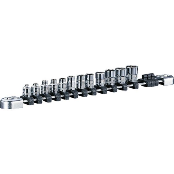 【メーカー在庫あり】 京都機械工具(株) ネプロス 6.3sq.ソケットセット 差込数6.35mm12点セット NTB212A JP店