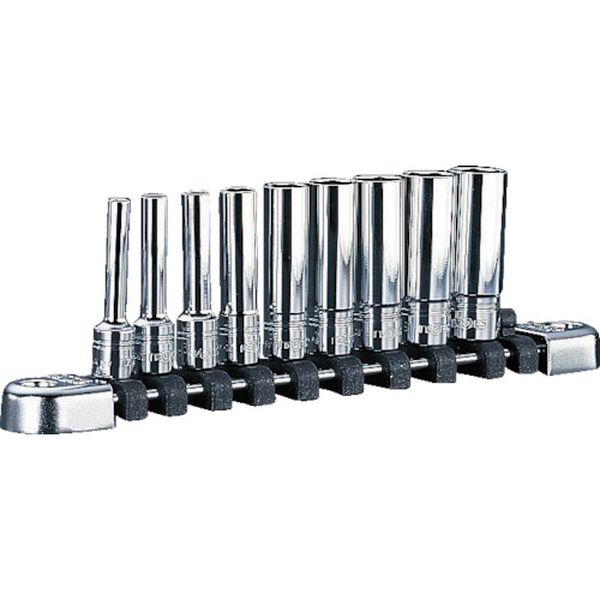 【メーカー在庫あり】 京都機械工具(株) ネプロス 6.3sq.ディープソケットセット［9コ組］ NTB2L09A JP店