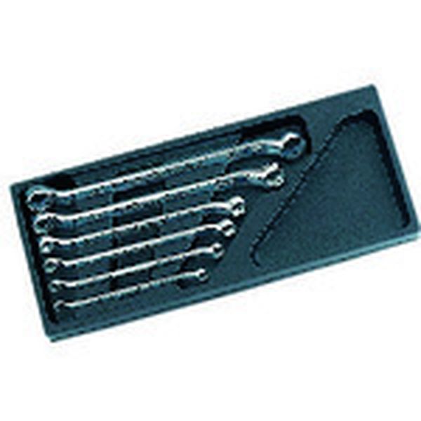 【メーカー在庫あり】 京都機械工具(株) ネプロス 45°×6°めがねレンチセット［6本組］ NTM506 JP店