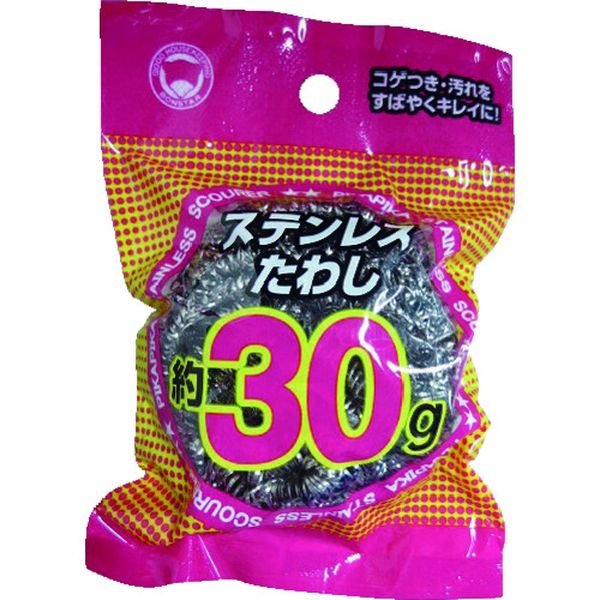 【メーカー在庫あり】 PK154 ボンスター販売(株) ボンスター PKステンレスたわし 30g PK-154 JP店