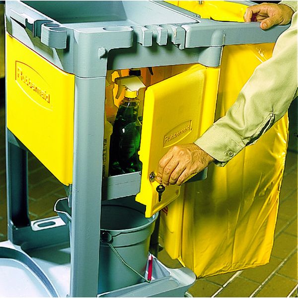 ・ラバーメイド　ジャニターカート製品に使用可能・色：イエロー・幅(mm)：508・奥行(mm)：406・高さ(mm)：286・生産国 アメリカ・JANコード 0086876149630・質量 3.600kg・コード：114-3311 ・品目...