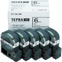 ・環境に優しいエコパックです。・包装材を減らし、廃棄物を削減しました。・テープのまとめ買いに。・テープ色：白・テープ幅(mm)：6・テープ長さ(m)：8・文字色：黒・5個入り・エコマーク認定品・黒文字・テープ:PET・ケース:ABS・生産国 日本・JANコード 4971660763252・質量 203gSS6K-5P楽天 JP店　