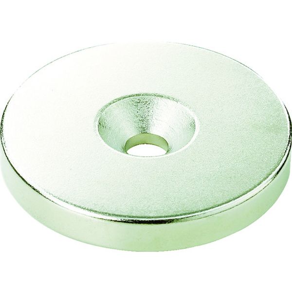 【メーカー在庫あり】 T08R08M2 トラスコ中山(株) TRUSCO ネオジム丸径磁石 皿ネジ穴付 外径8mm×8mm M2 1個入 T08R08-M2 JP店