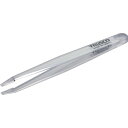 【メーカー在庫あり】 TPP233TM トラスコ中山(株) TRUSCO 透明プラスチック製ピンセット 120mm 先平細型 TPP-233-TM JP店