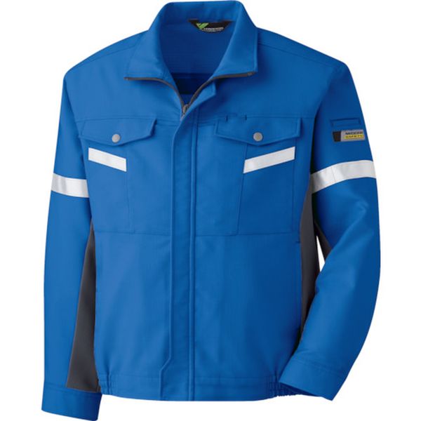 【メーカー在庫あり】 VE543UES ミドリ安全(株) ミドリ安全 ベルデクセル 帯電防止 反射材仕様ブルゾン VE543上 S VE543UE-S JP店