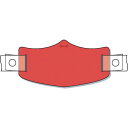 【メーカー在庫あり】 WE104H (株)つくし工房 つくし e帽章 赤無地 ヘルメット用樹脂バンド付 WE-104H JP店