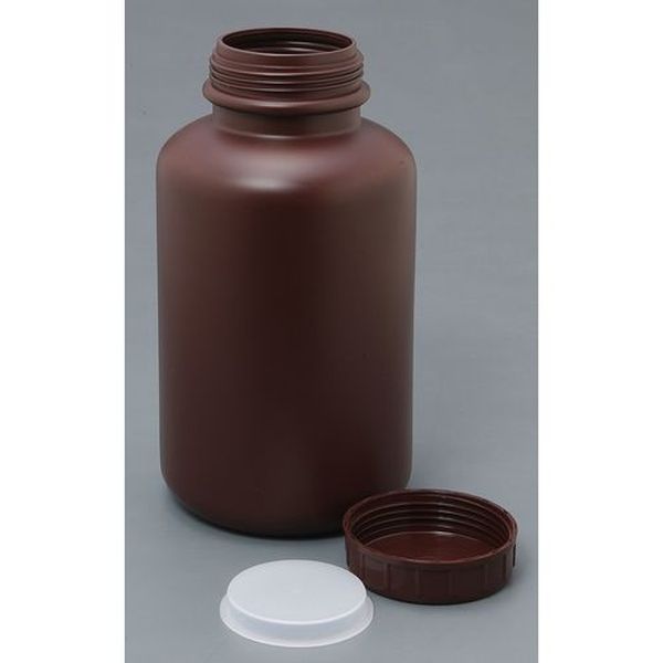 【メーカー在庫あり】 0086BR 瑞穂化成工業(株) 瑞穂 広口茶色瓶500ml 0272 JP店