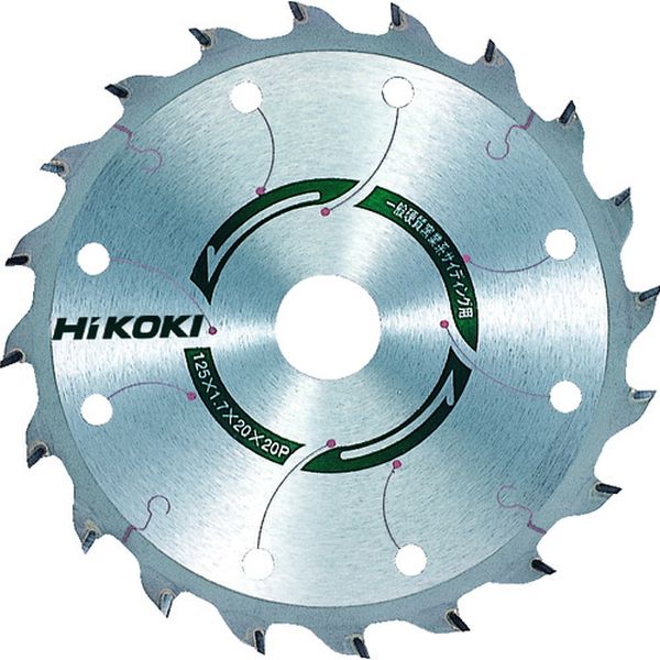 【メーカー在庫あり】 00321605 スーパーチップソー(サイディング用) 125mmX20 20枚刃 0032-1605 JP店