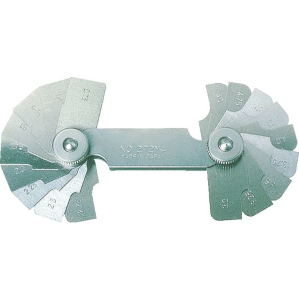 樂天商城 - 【メーカー在庫あり】 トラスコ中山(株) TRUSCO ラジアスゲージ 測定範囲13.00〜22.0 10枚組 272MC JP店