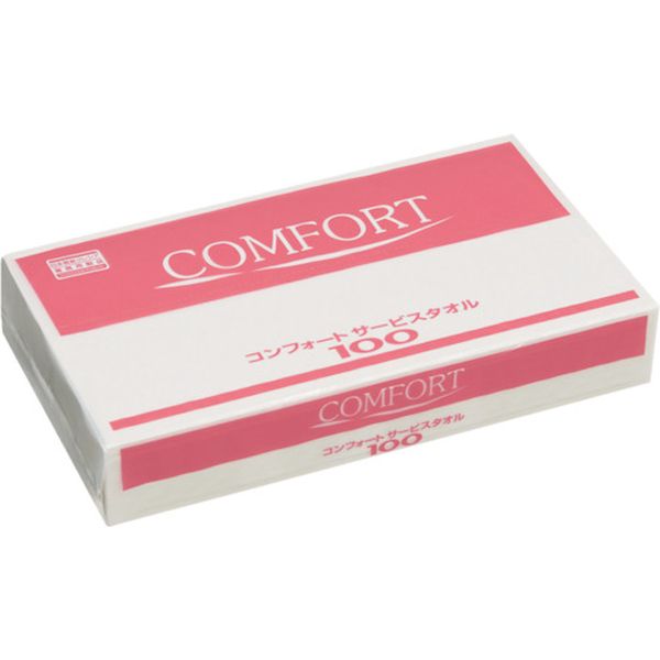 【メーカー在庫あり】 日本製紙クレシア(株) クレシア コンフォートタオル100 37115 JP店