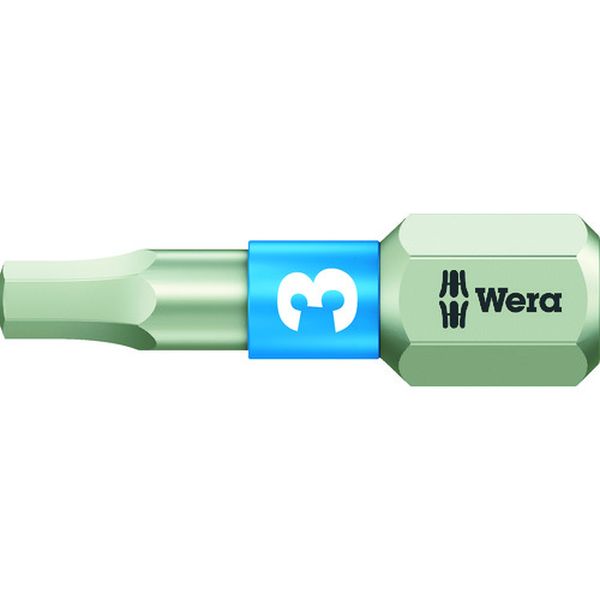 【メーカー在庫あり】 Wera社 Wera 3840/1 ステンレストーションビット ヘキサゴン3.0X25 071073 JP店