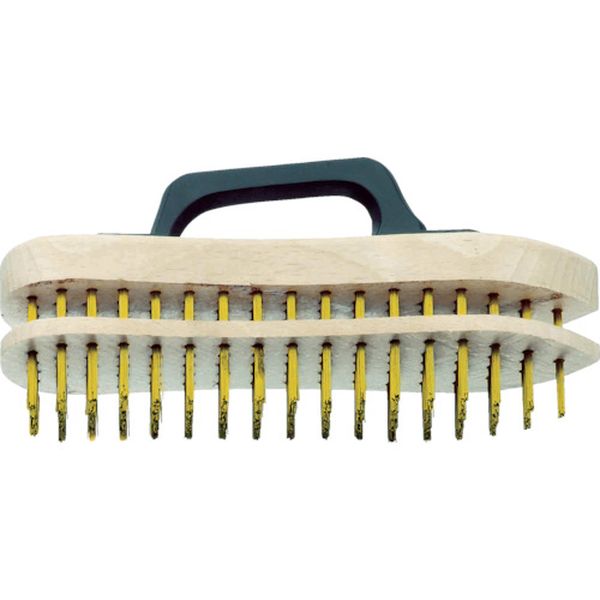 【メーカー在庫あり】 LESSMANN社 LESSMANN アジャスタブルハンドブラシ 真鍮線 140961 JP店