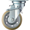 【メーカー在庫あり】 413JUBB125 ハンマーキャスター(株) ハンマー Jシリーズ 自在 SP付 ウレタン車B入り125mm 413J-UBB125-BAR01 JP店(4)
