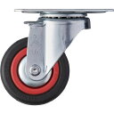 【メーカー在庫あり】 420MRB75 旋回式ゴム車輪(ナイロンホイール・ボールベアリング)75mm トータルロック 420M-RB75-BAR01 JP店