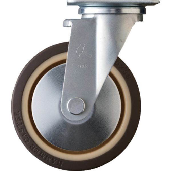 【メーカー在庫あり】 420YSUB150 ハンマーキャスター(株) ハンマー 特殊鋼板製 自在 ウレタンB車150mm 420YS-UB150-BAR01 JP店