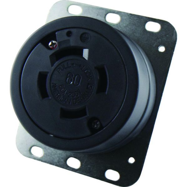 【メーカー在庫あり】 アメリカン電機(株) アメリカン電機 引掛形 埋込コンセント 接地3P60A250V 4620 JP店