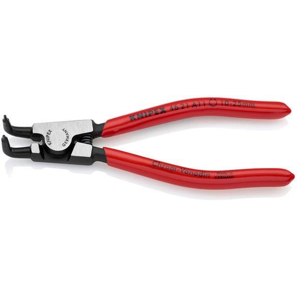 【メーカー在庫あり】 4621A11 KNIPEX社 KNIPEX 軸用スナップリングプライヤー90度 10-25mm 4621-A11 JP店
