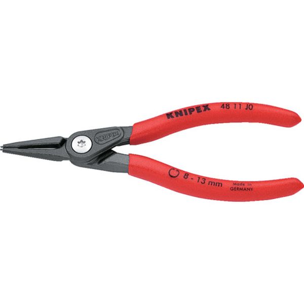 【メーカー在庫あり】 4811J0 KNIPEX社 KNIPEX 穴用スナップリングプライヤー 8-13mm 4811-J0 JP店