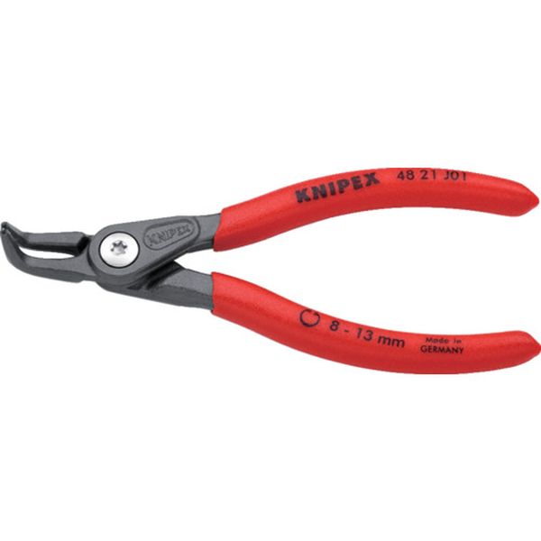 【メーカー在庫あり】 4821J01 KNIPEX社 KNIPEX 穴用スナップリングプライヤ-90度8-13mm 4821-J01 JP店